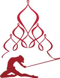 Логотип организации АНО ДО Клуб художественной гимнастики "Кижанка"
