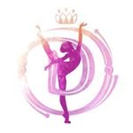 Логотип организации школа художественной гимнастики «Dинастия»