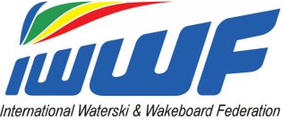 Логотип организации IWWF (Международная воднолыжная федерация)