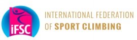 Логотип организации IFSC - International Federation of Sport Climbing  (Международная федерация скалолазания)