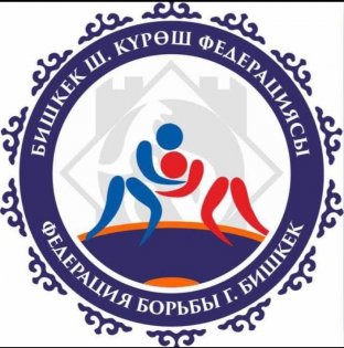 Логотип организации Федерация борьбы г. Бишкек