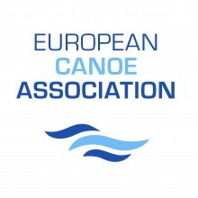 Логотип организации ЕСА  European Canoe Association (Европейская ассоциация  каноэ)