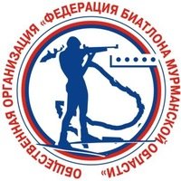 Логотип организации ОО «Федерация биатлона Мурманской области»