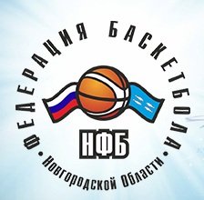 Логотип организации РОО «Федерация баскетбола Новгородской области»