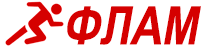 Логотип организации Федерация лёгкой атлетики Москвы