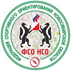 Логотип организации РОО «Федерация спортивного ориентирования Новосибирской области»
