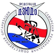 Логотип организации Самарская РОО «Федерация дзюдо»