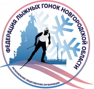 Логотип организации РОО "Федерация лыжных гонок Новгородской области