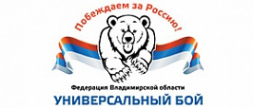 Логотип организации Федерация универсального боя Владимирской области