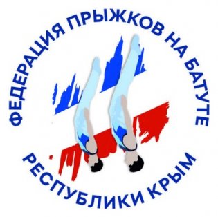 Логотип организации РОО "Федерация прыжков на батуте Республики Крым"