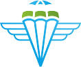 Логотип организации РОО "Федерация парашютного спорта Республики Башкортостан"